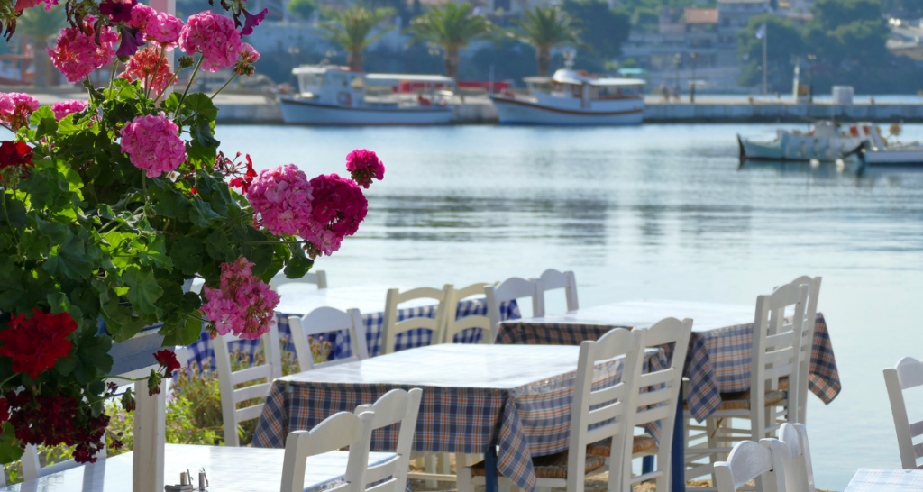 A greek tavern in Toroni in Sithonia